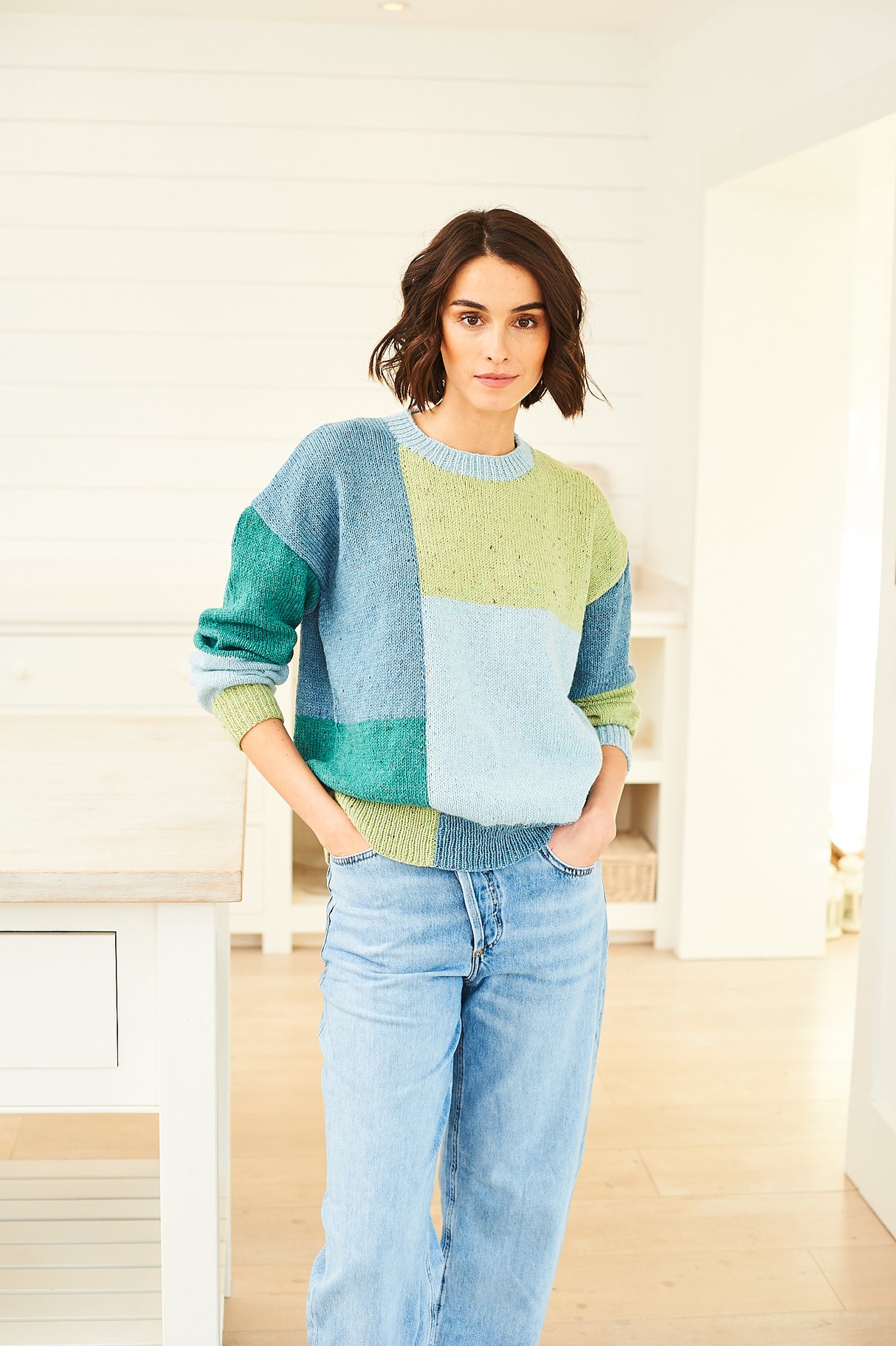 Stylecraft Recreate DK Sweater Pattern 10060