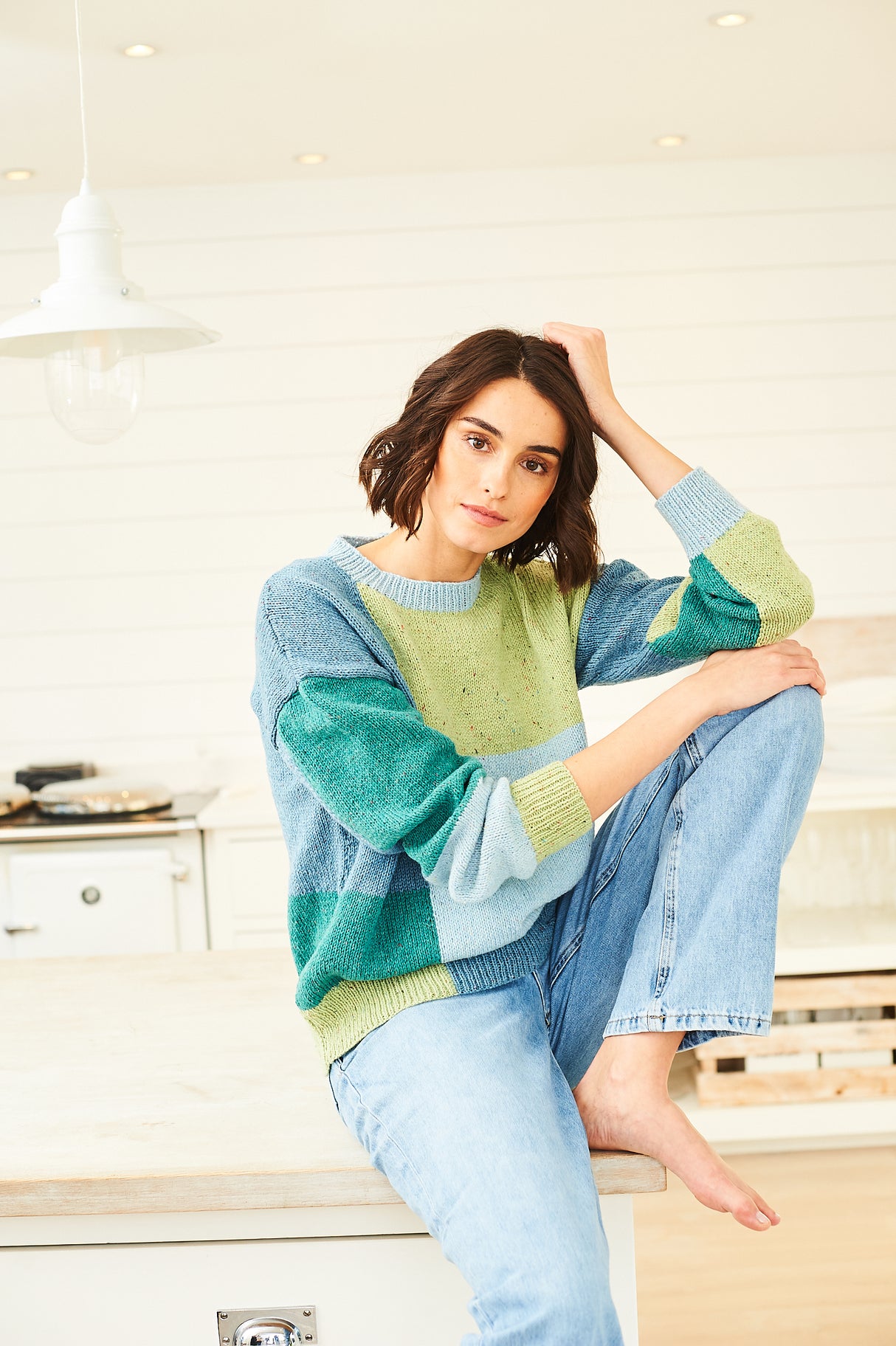 Stylecraft Recreate DK Sweater Pattern 10060