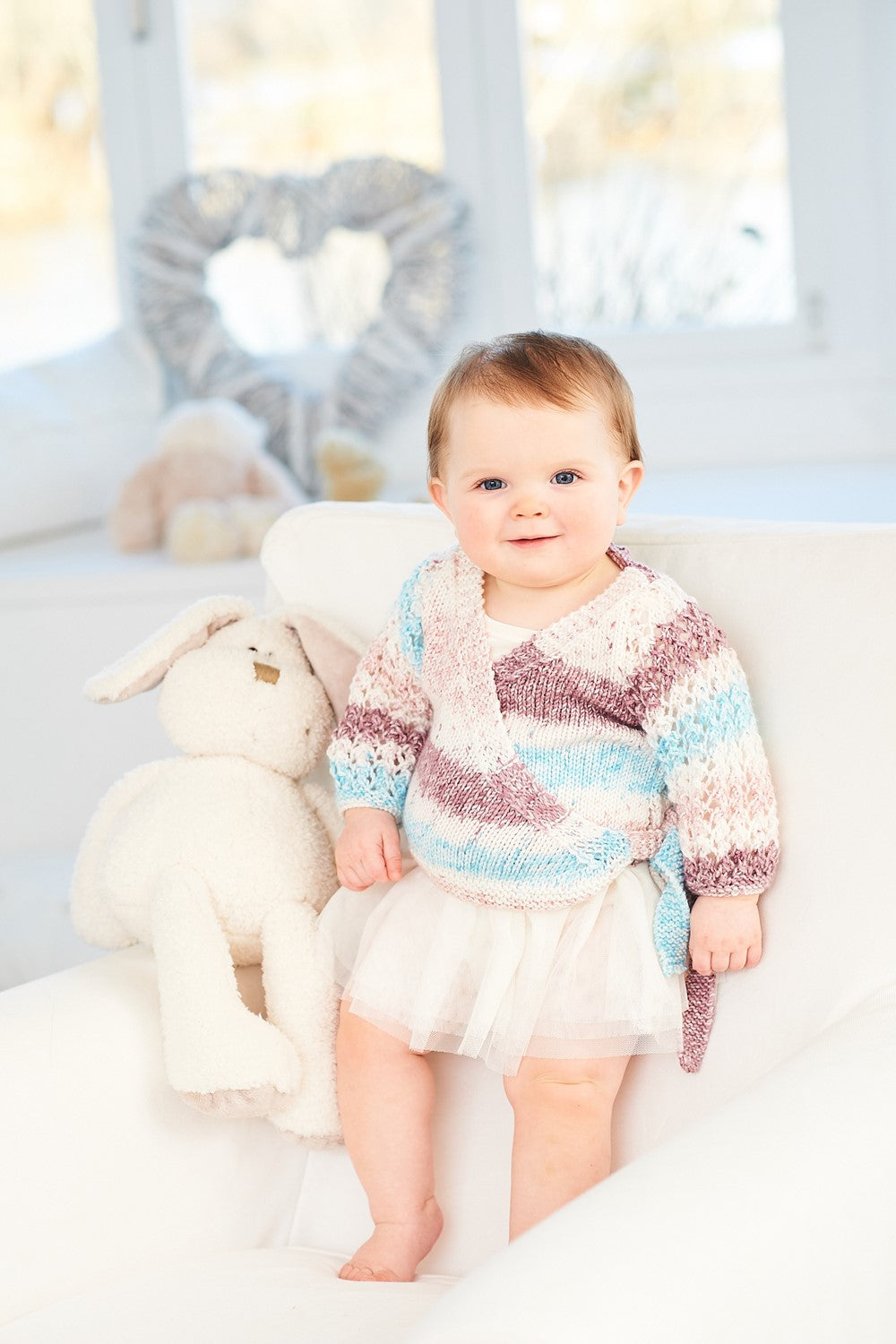 Stylecraft Bambino Prints DK Cardigans Pattern 10064