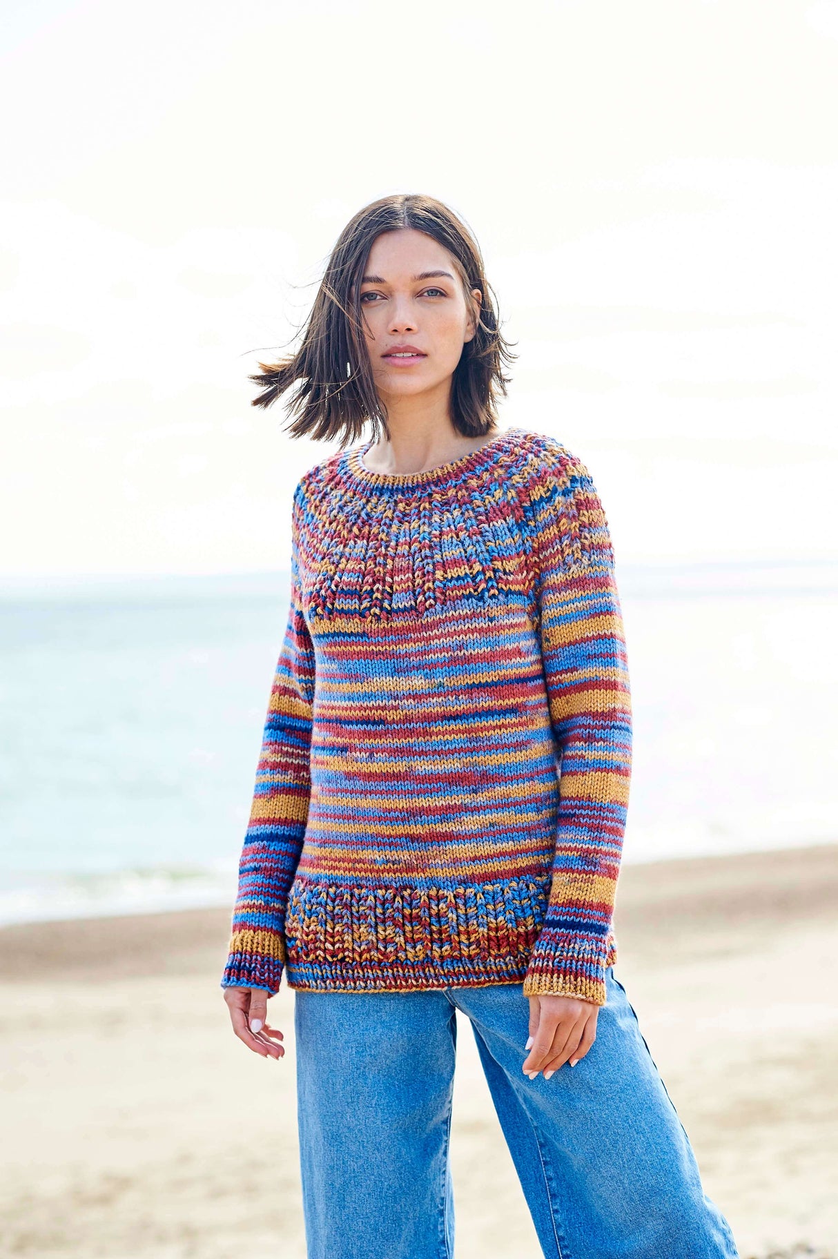 Stylecraft For the Love of Stripes Chunky Sweaters Pattern 10094