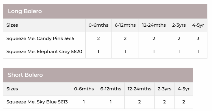 Stylecraft Squeeze Me DK Boleros Pattern 10148