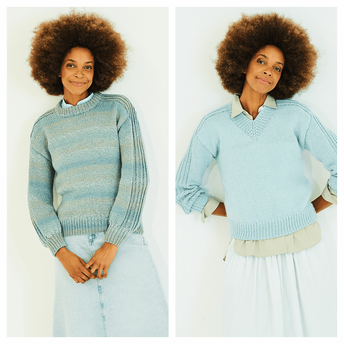 Stylecraft Moorland Softie Chunky Sweaters Pattern 10181