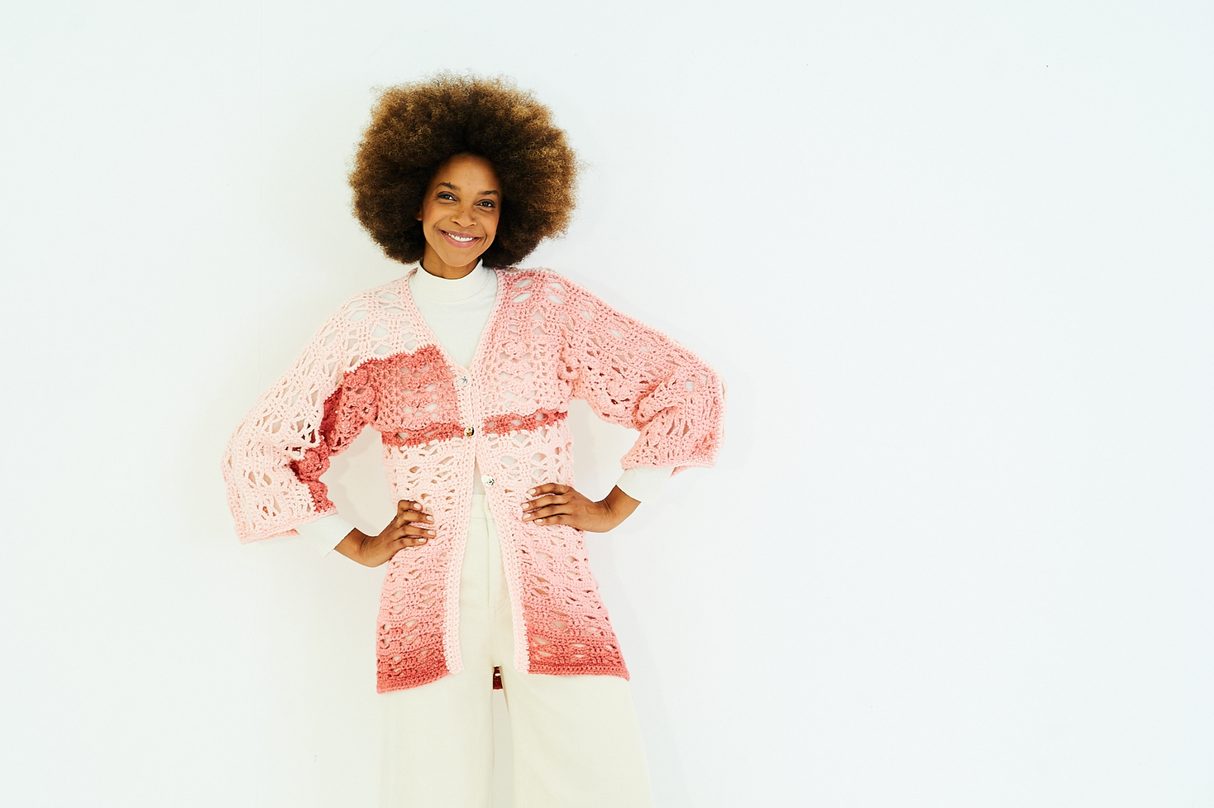 Stylecraft Horizon Chunky Crochet Up and Over Jackets Pattern 10184