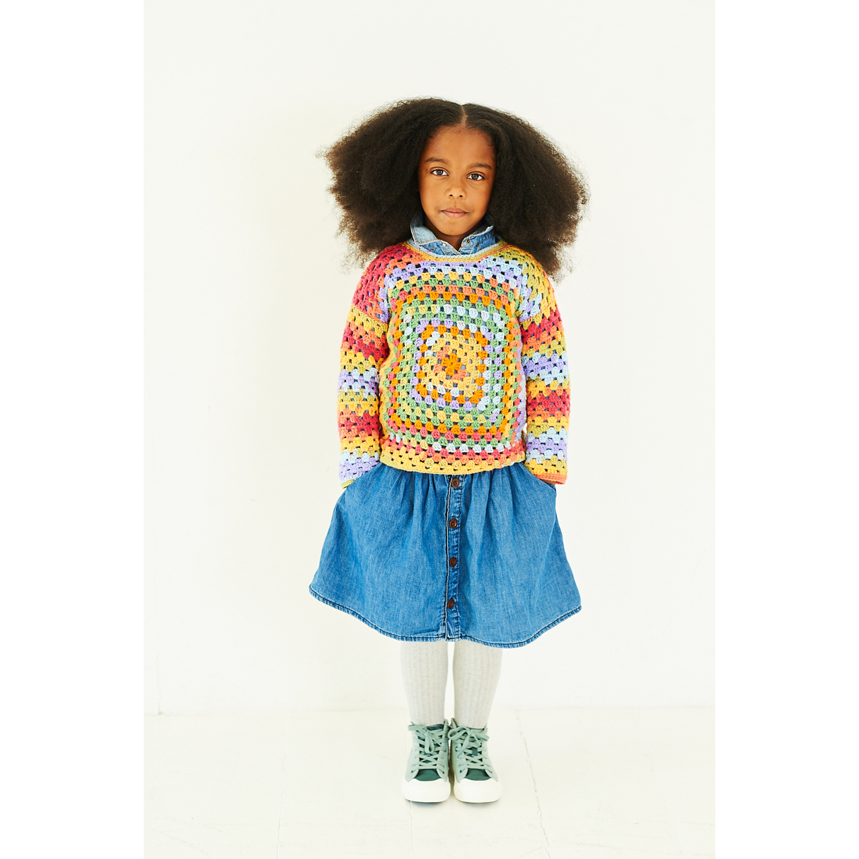 Stylecraft Wondersoft Merry Go Round DK Crochet Sweaters Pattern 10196