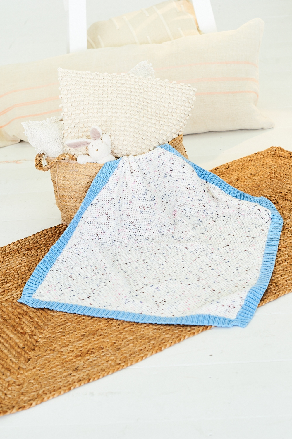 Stylecraft Bambino Dotty DK Sweaters, Hat & Blanket Pattern 10202