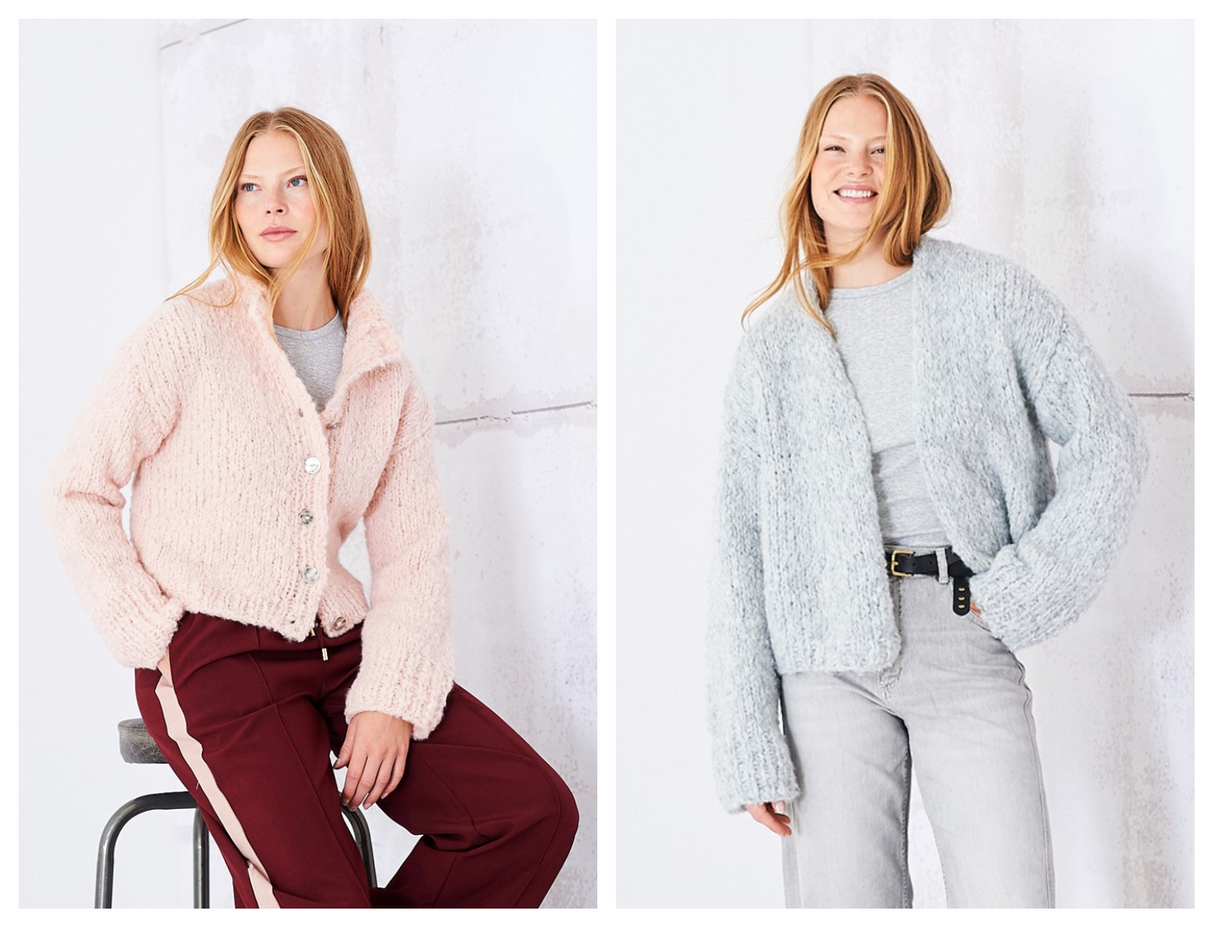 Stylecraft Cloudlike Super Chunky Jackets Pattern 10251