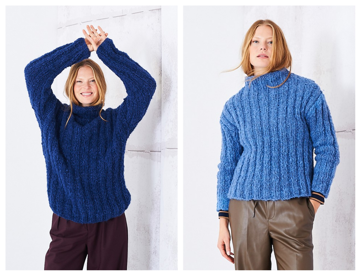 Stylecraft Cloudlike Super Chunky Sweaters Pattern 10252