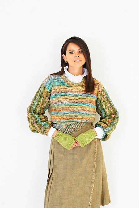 Stylecraft Highland Heathers Aran & Impressions Ribbed Jackets Pattern 10271