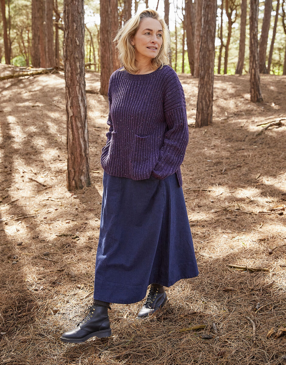 Sirdar Haworth Tweed DK Shoreline Sweater Pattern 10692