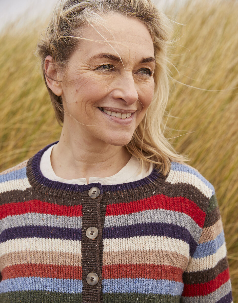 Sirdar Haworth Tweed DK Coast & Country Cardigan Pattern 10693