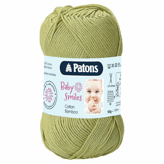 Patons Baby Smiles Cotton Bamboo 4 Ply 50g