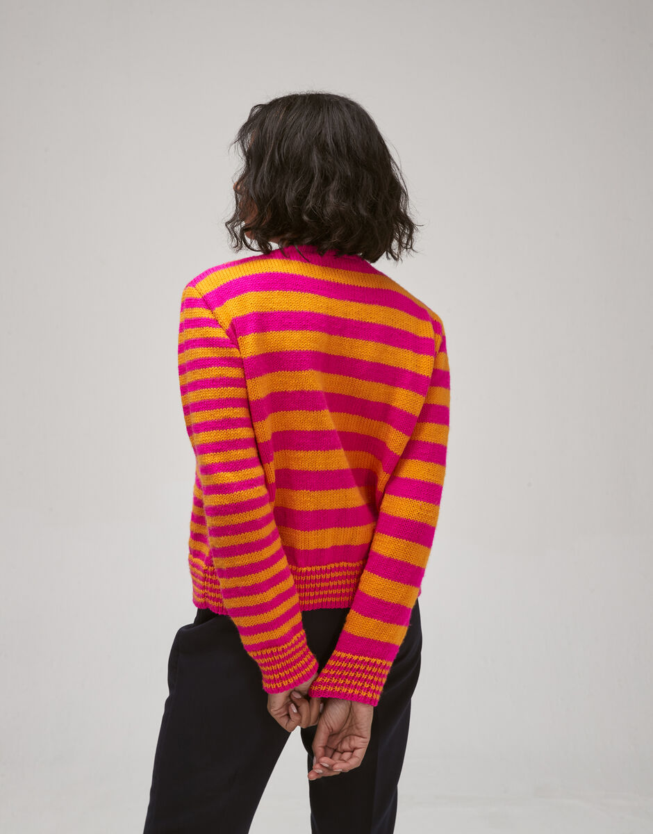 Hayfield Bonus DK Electric Asymmetric Cardigan Pattern 10752