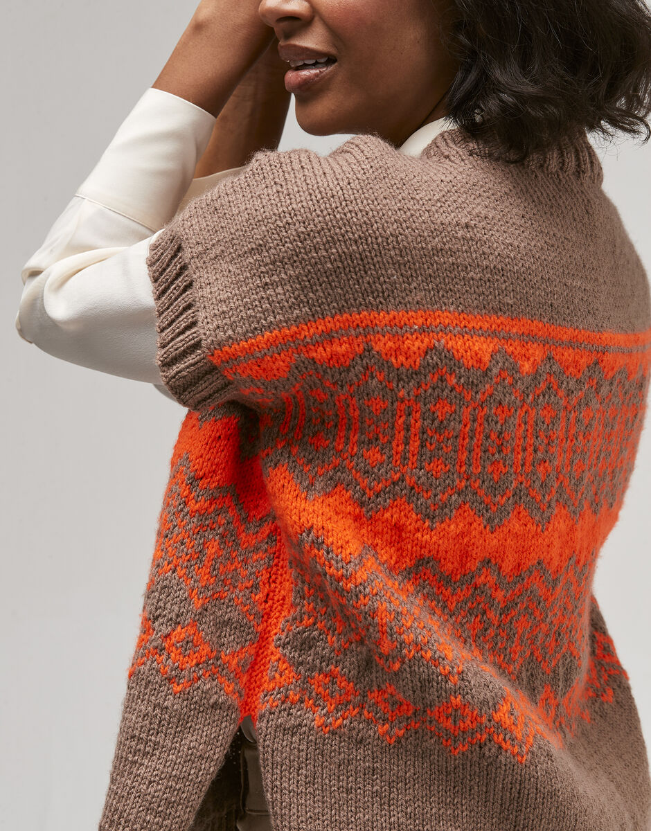 Hayfield Bonus DK Voltage Vest Pattern 10753