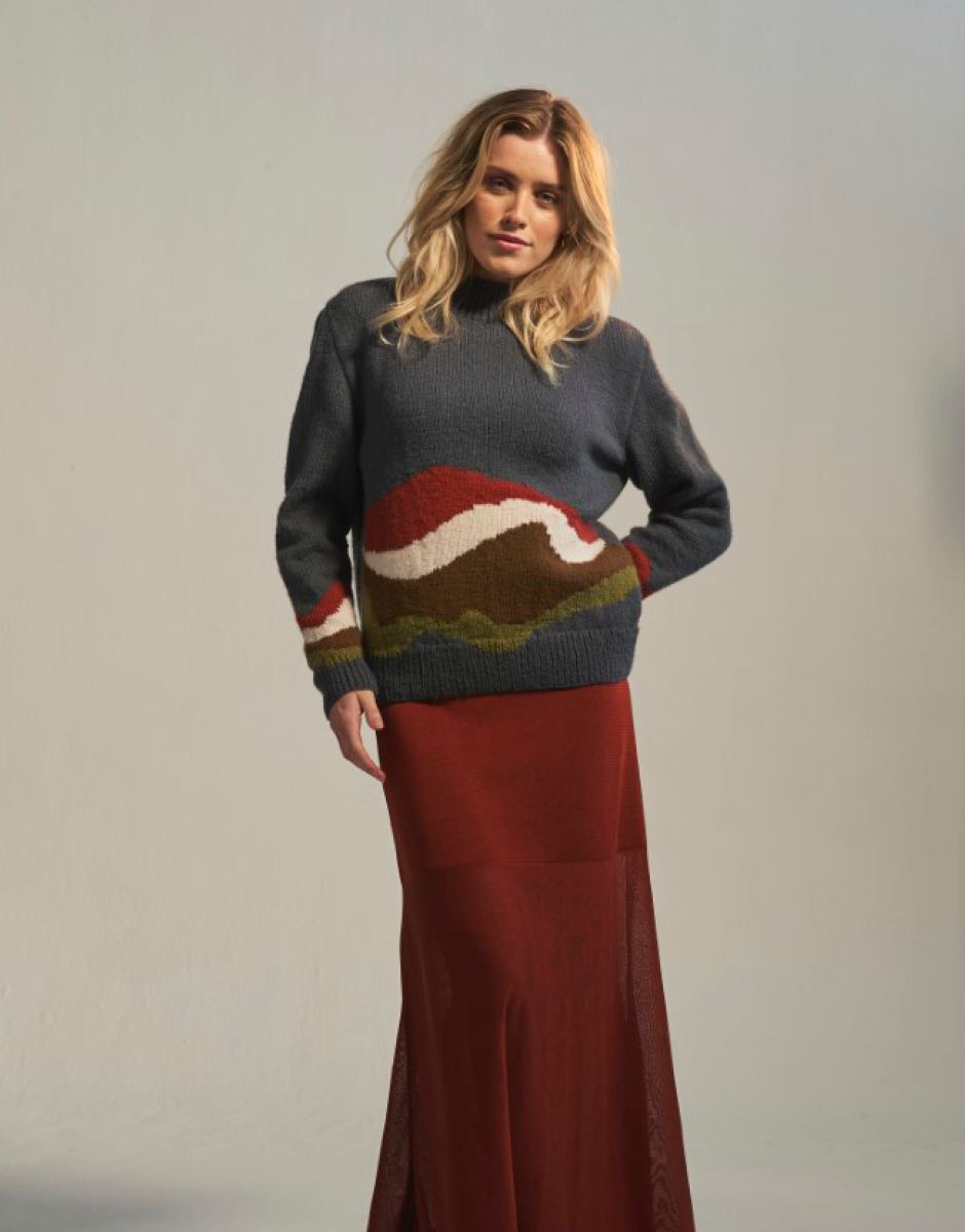 Sirdar Loveful DK Earthscape Sweater Pattern 10766