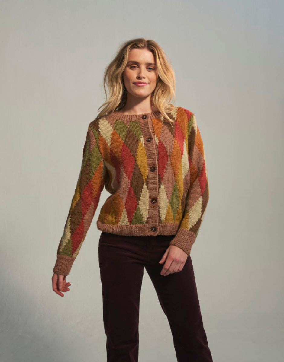 Sirdar Loveful DK Crossing Continents Cardigan Pattern 10771