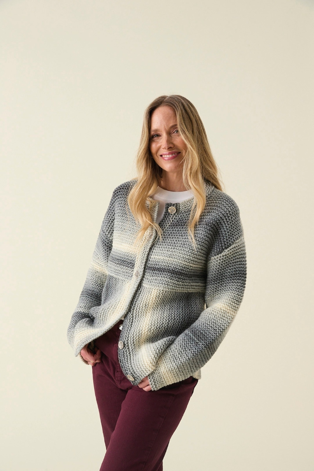 Hayfield Spirit Chunky Cardigan Pattern 10860