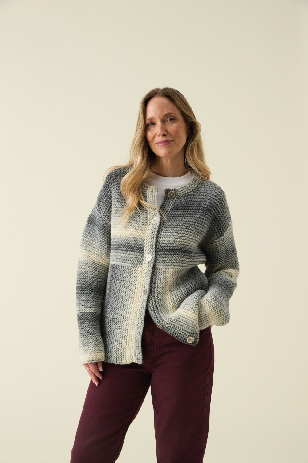 Hayfield Spirit Chunky Cardigan Pattern 10860