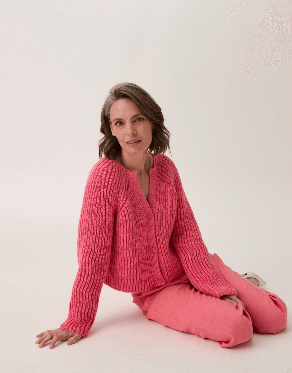 Sirdar Loveful Bio-Blend DK Rib Cardigan Pattern 10913