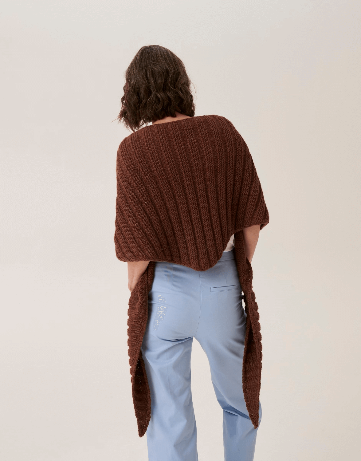 Sirdar Loveful Bio-Blend DK Clam Shell Ribbed Shawl Pattern 10919