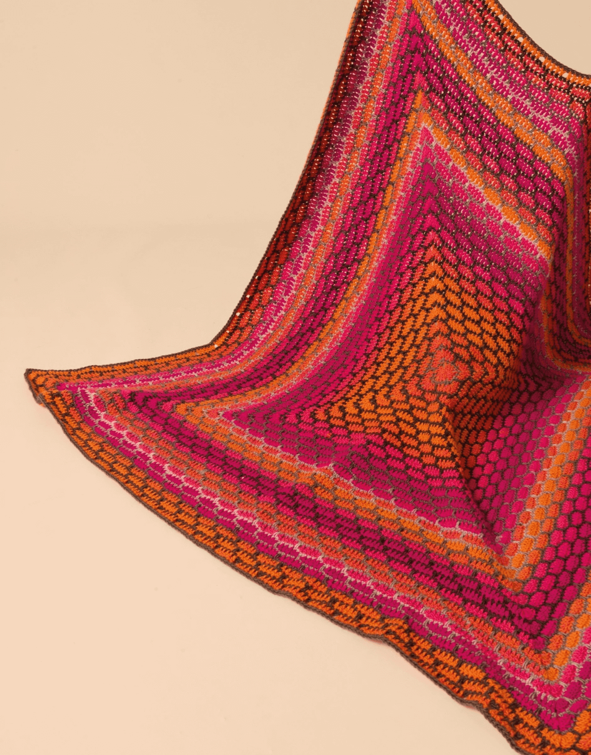 Sirdar Jewelspun Ombre Spectrum Crochet Blanket Pattern 10931