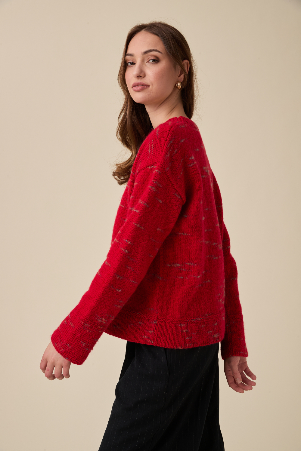 Sirdar Embers DK Firefly V Neck Sweater Pattern 10956