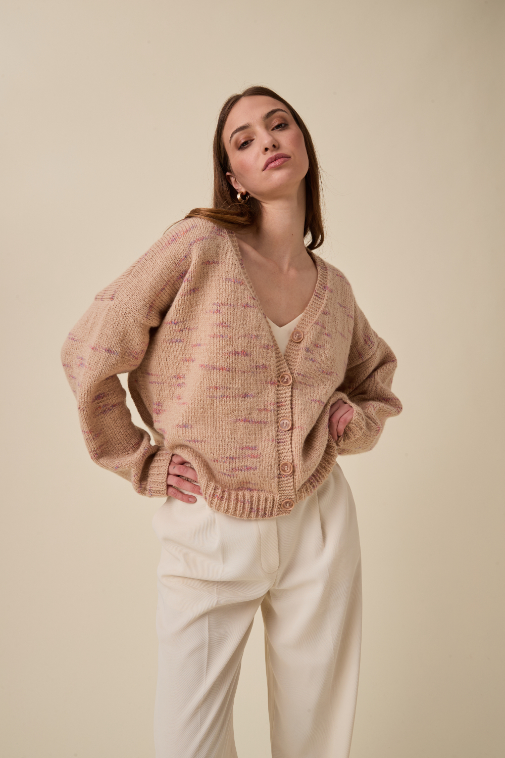 Sirdar Embers DK Flare V Neck Cardigan Pattern 10961