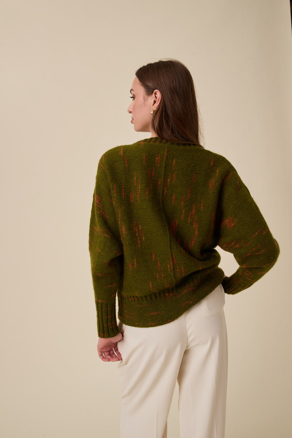 Sirdar Embers DK Glimmer Sideways Sweater Pattern 10963