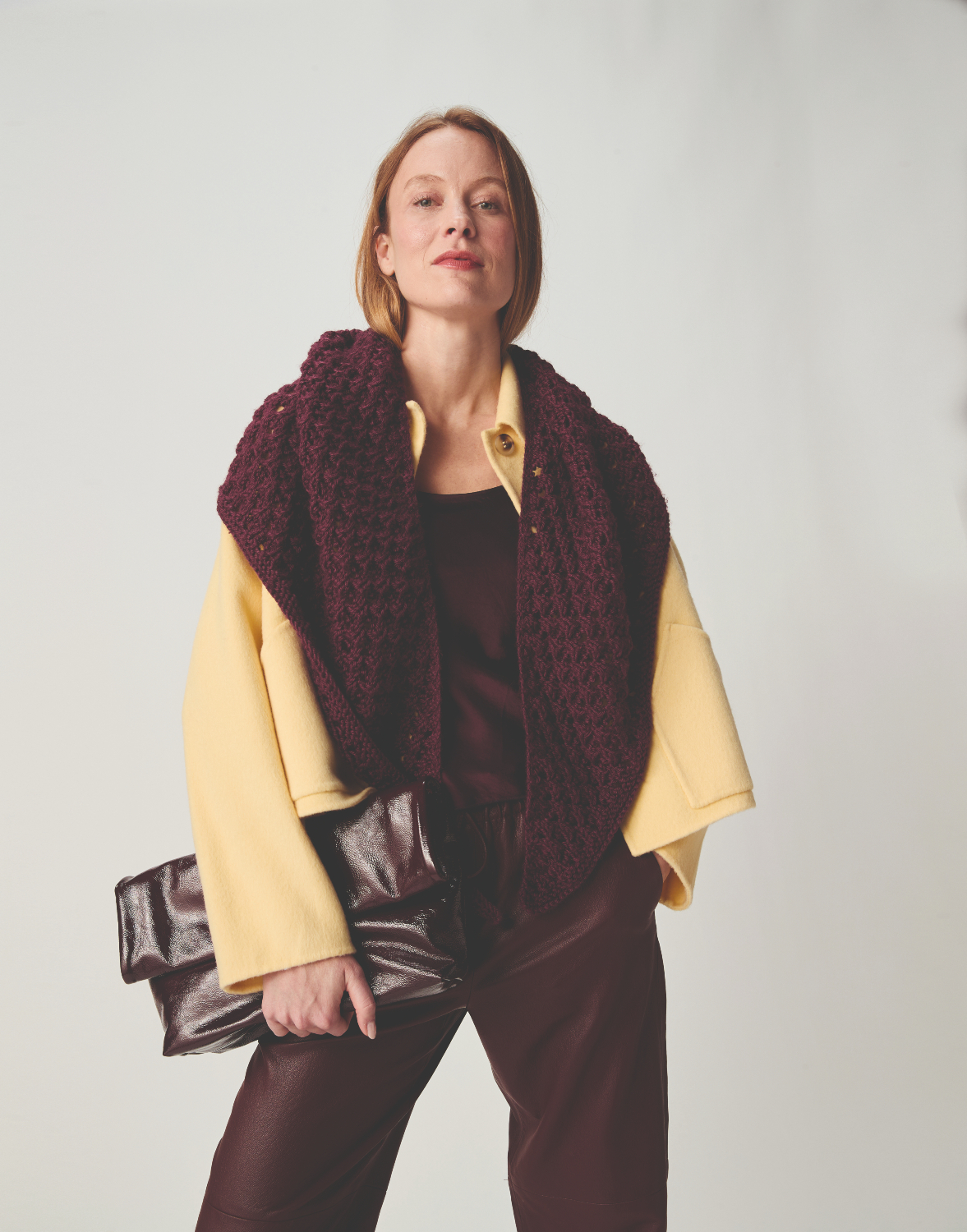Sirdar Loveful Bio Chunky Canopy Shawl Pattern 10973