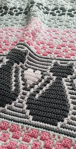 Meow Throw Blanket by Rosina Plane - Yarn Pack