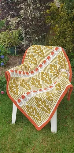 Woodland Trial Lap Blanket by Rosina Plane - Yarn Pack