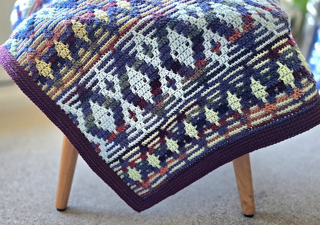 Diamond Lights Mosaic by Rosina Plane - Yarn Pack