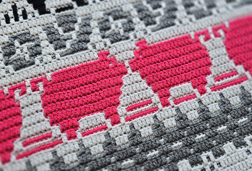 Harmony Farm Throw Blanket by Rosina Plane - Yarn Pack