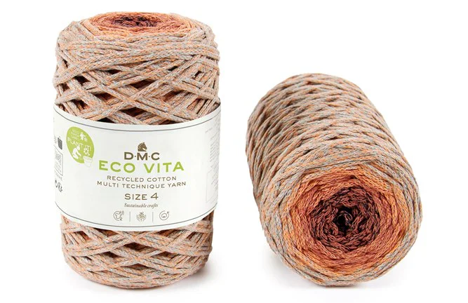 DMC Eco Vita 4 Multicolour Macrame 250g