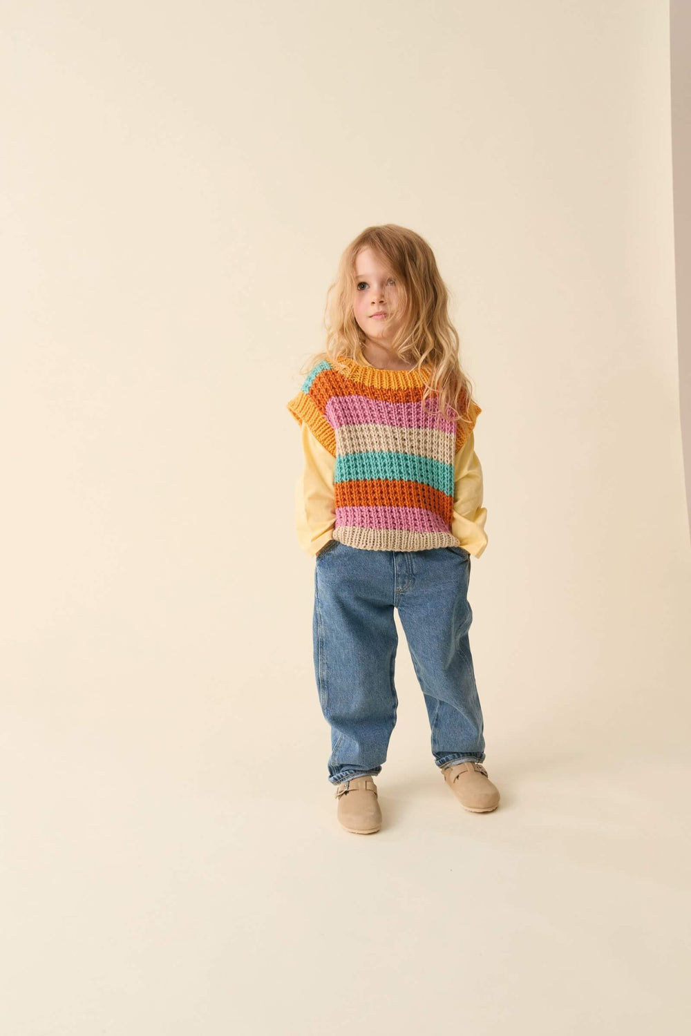 Sirdar Snuggly Chunky Colour Pop Pullover Pattern 2637