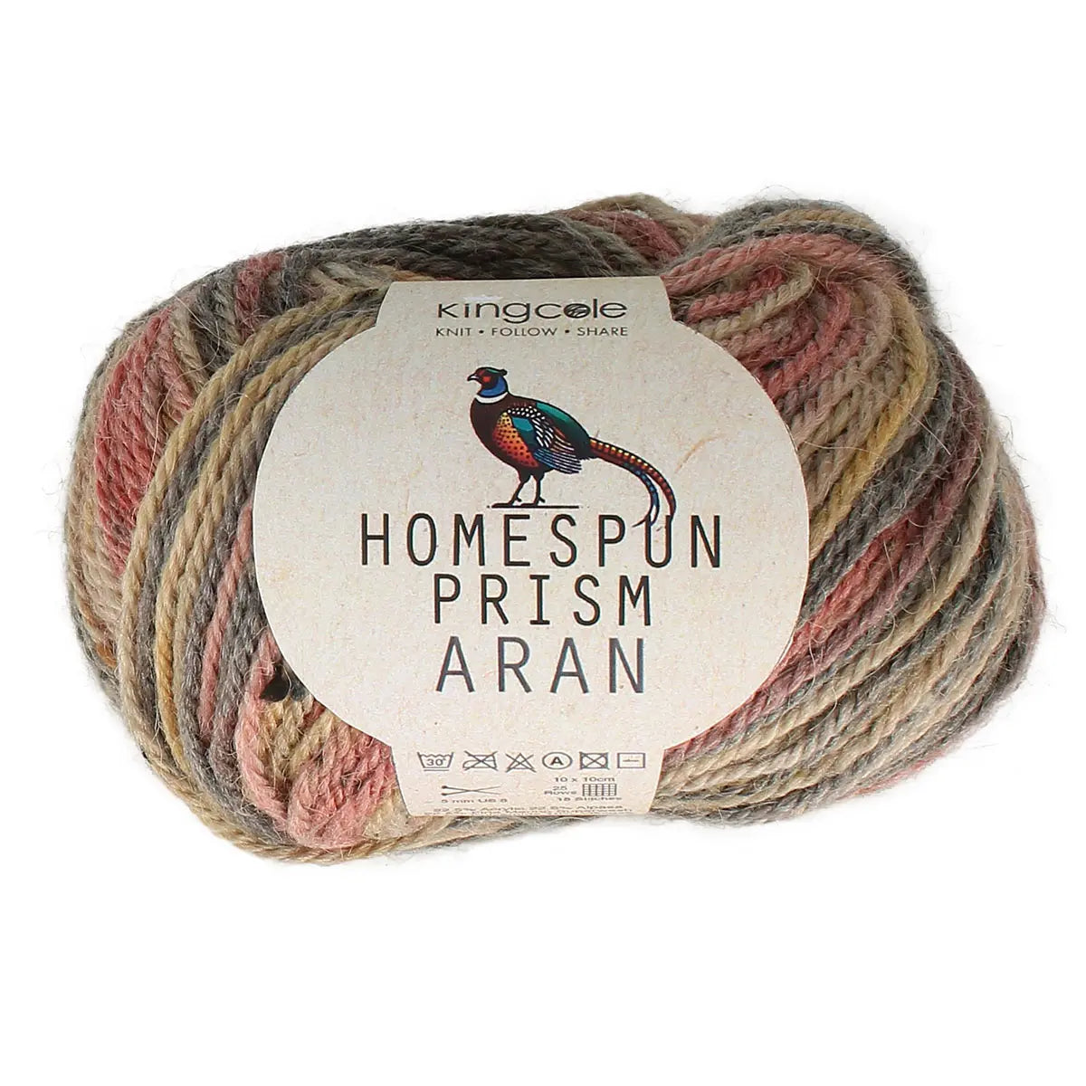 King Cole Homespun Prism Aran 50g
