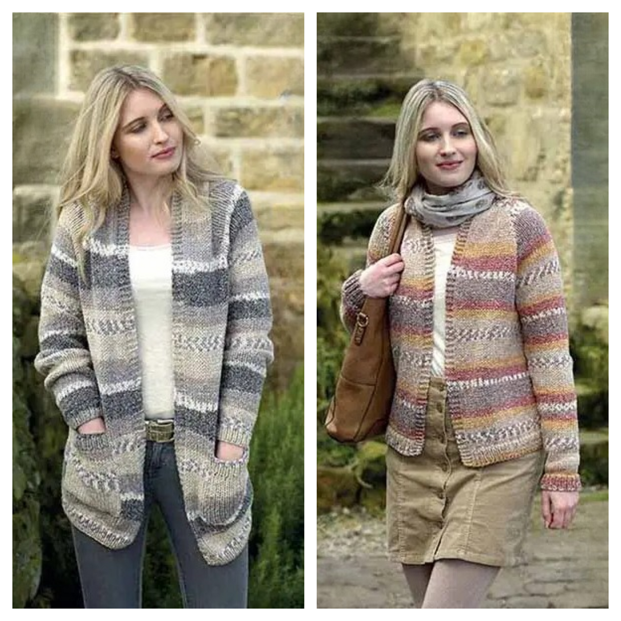 King Cole Drifter Chunky Cardigans Pattern 4599
