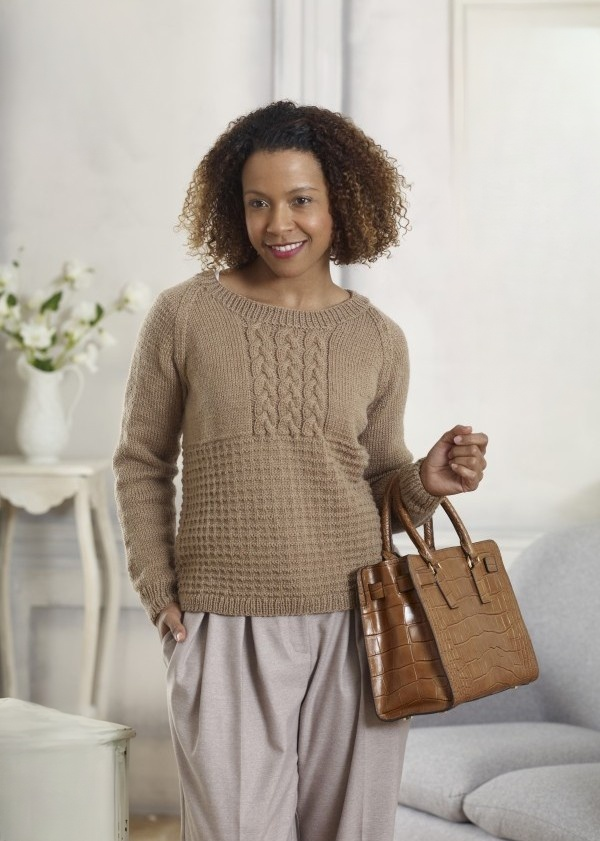 King Cole Majestic DK Sweater & Cardigan Pattern 5224