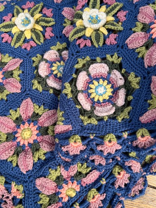 Climbing Rose Wrap By Janie Crow - Yarn Pack