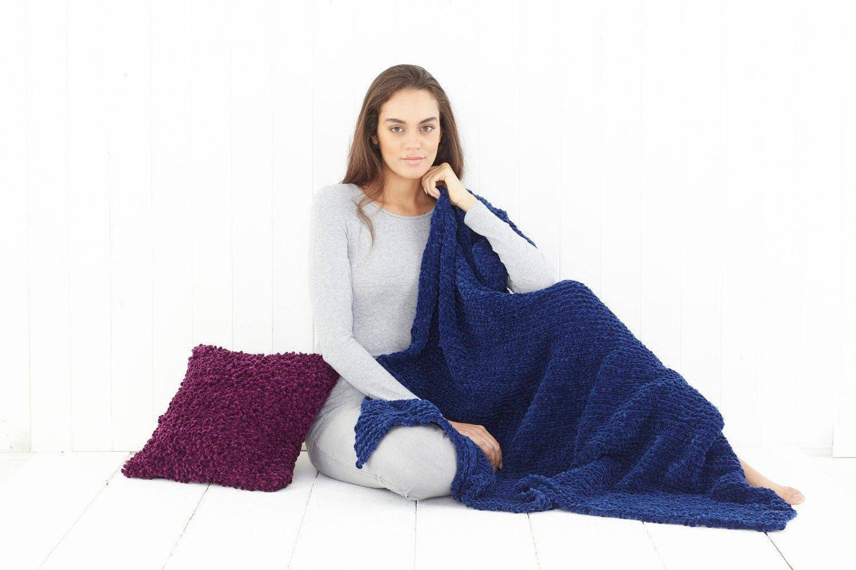 King Cole Funny Yummy Chunky Cowl, Scarf, Wrap, Hats, Blanket & Cushion Pattern 5540