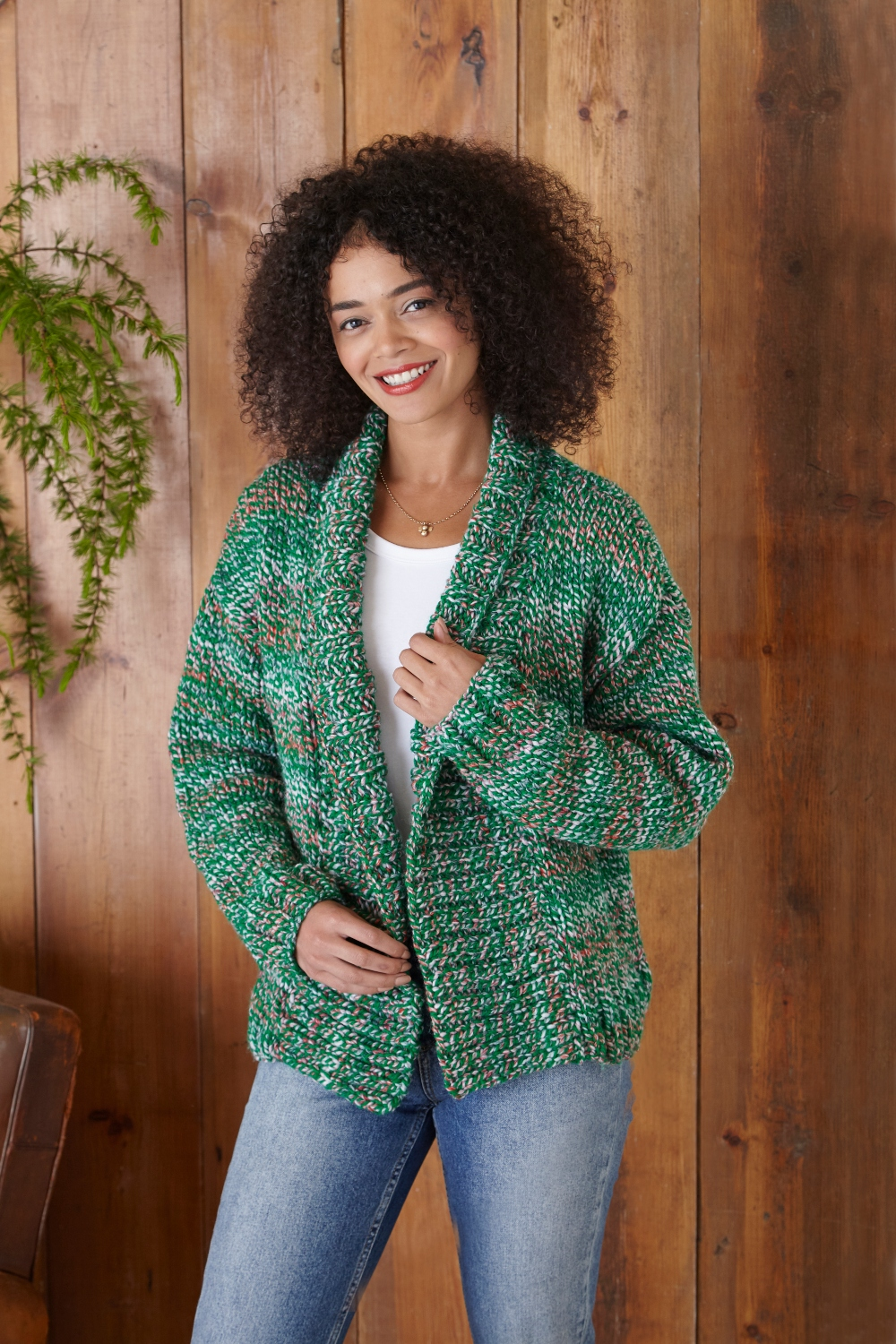 King Cole Christmas Super Chunky Cardigan & Sweater Pattern 5780