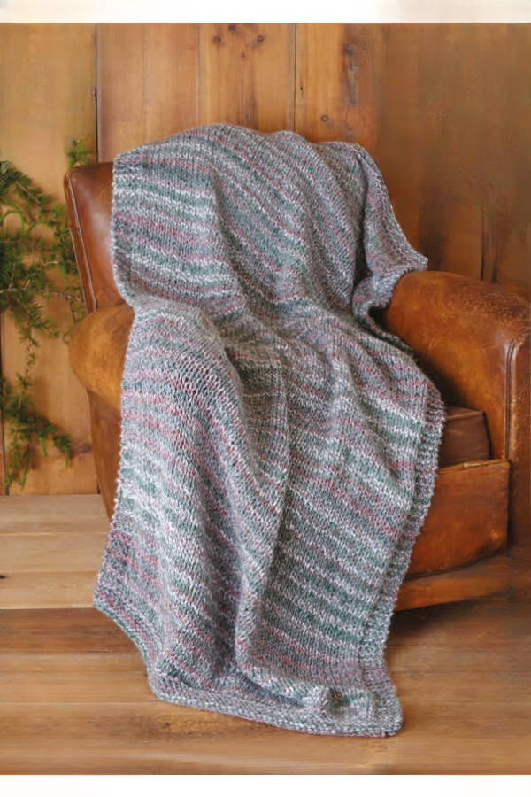 King Cole Christmas Super Chunky Blanket, Cushions and Bed Runner Pattern 5782
