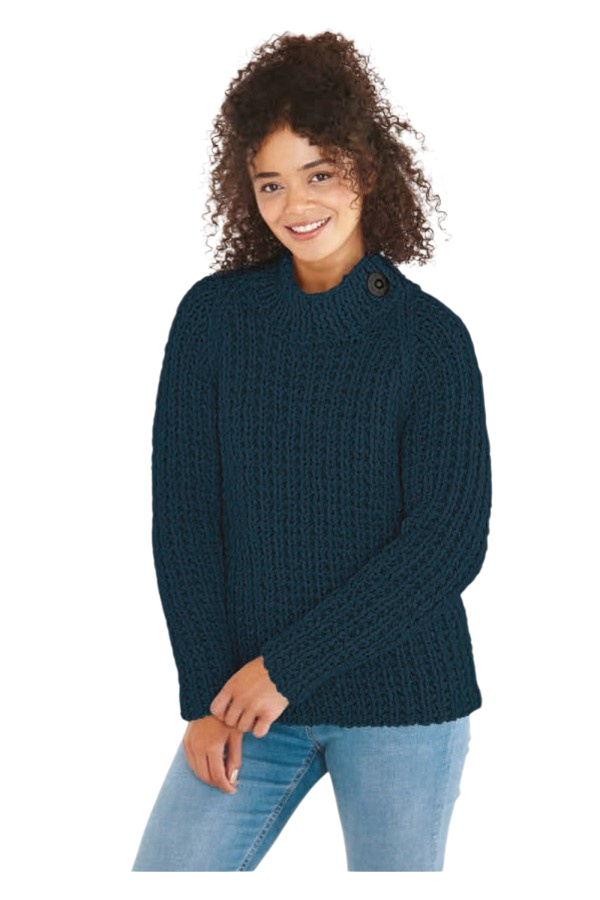 King Cole Timeless Classic Super Chunky Jacket & Sweater Pattern 5828*