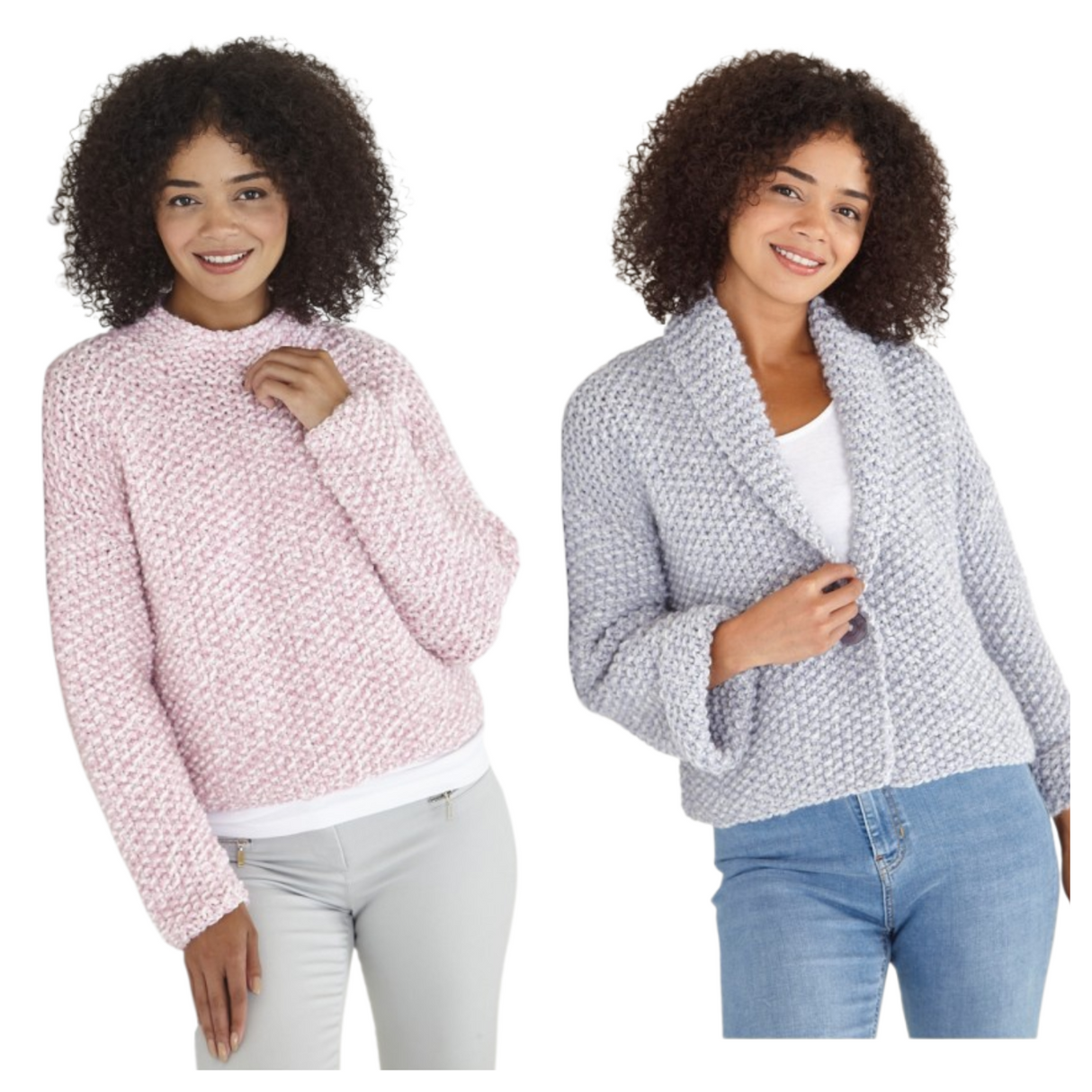 King Cole Timeless Classic Super Chunky Jacket & Sweater Pattern 5829*