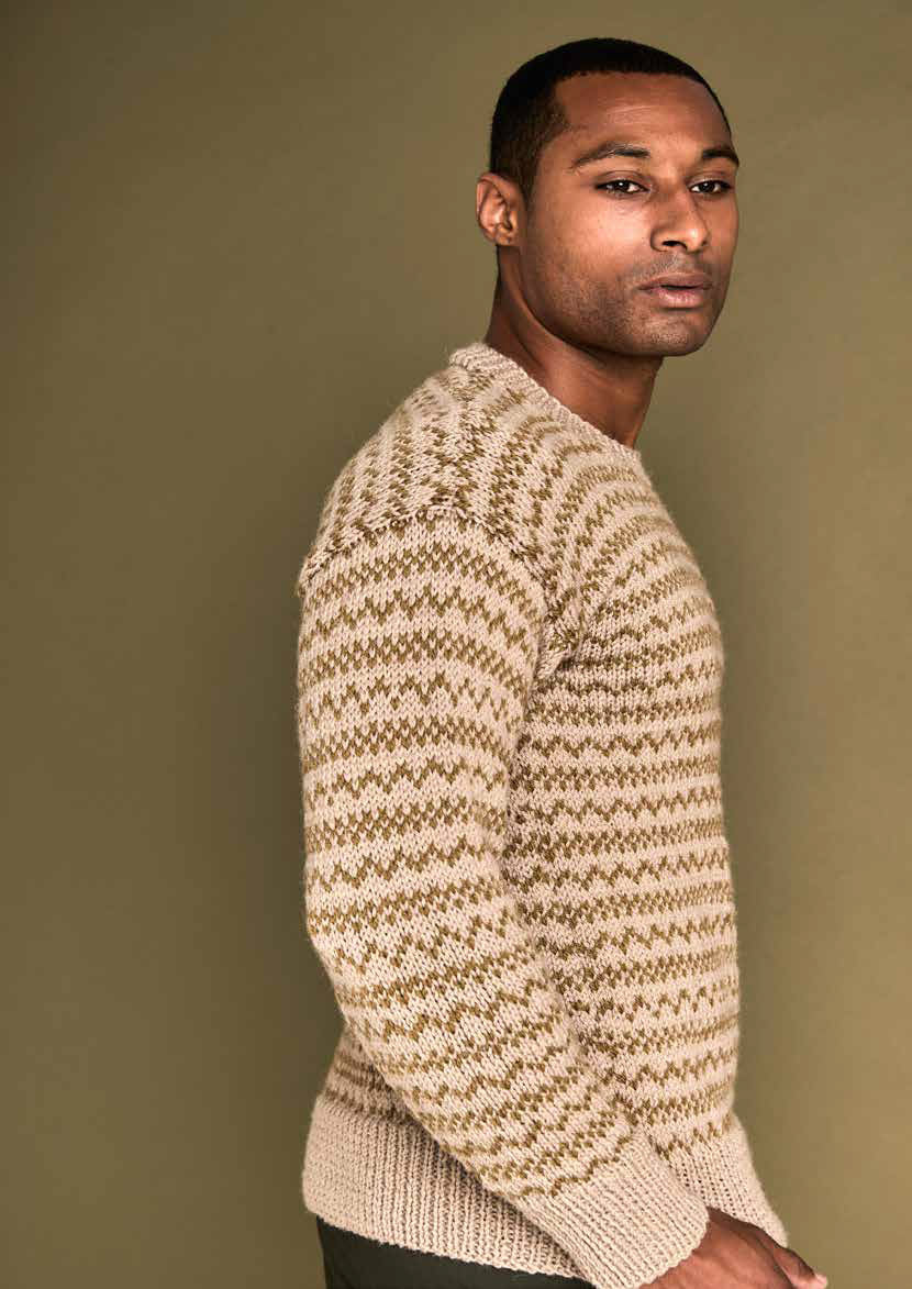 Wendy Pure Wool Aran Sweater Pattern 6168