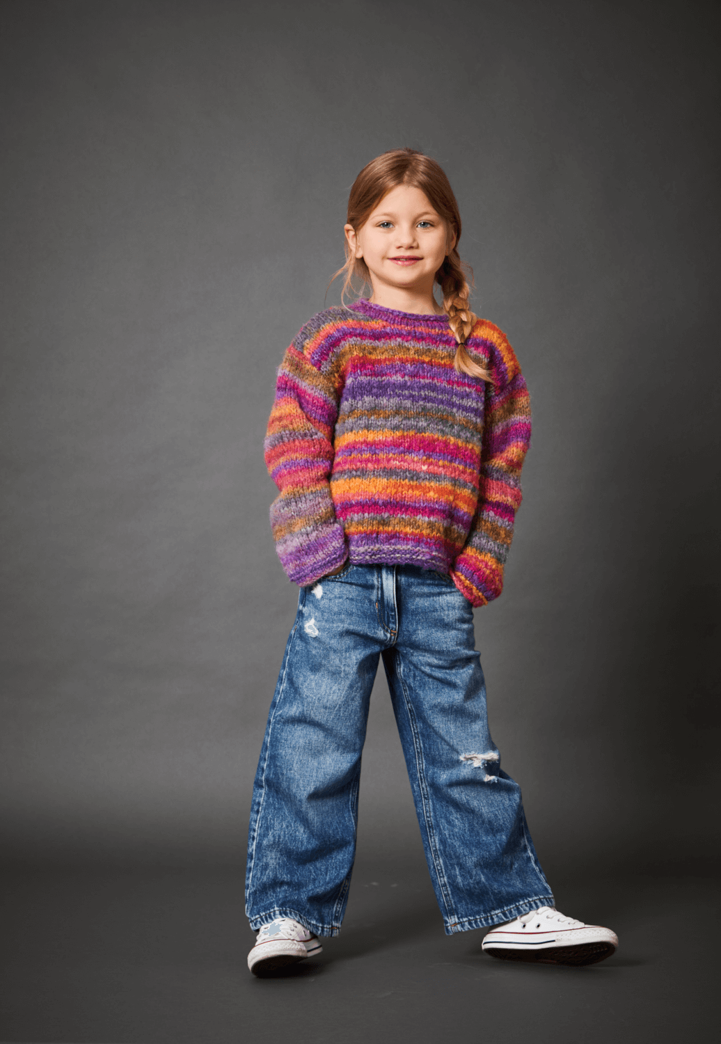 King Cole Flair Chunky Sweater, Cardigan & Tank Top Pattern 6380