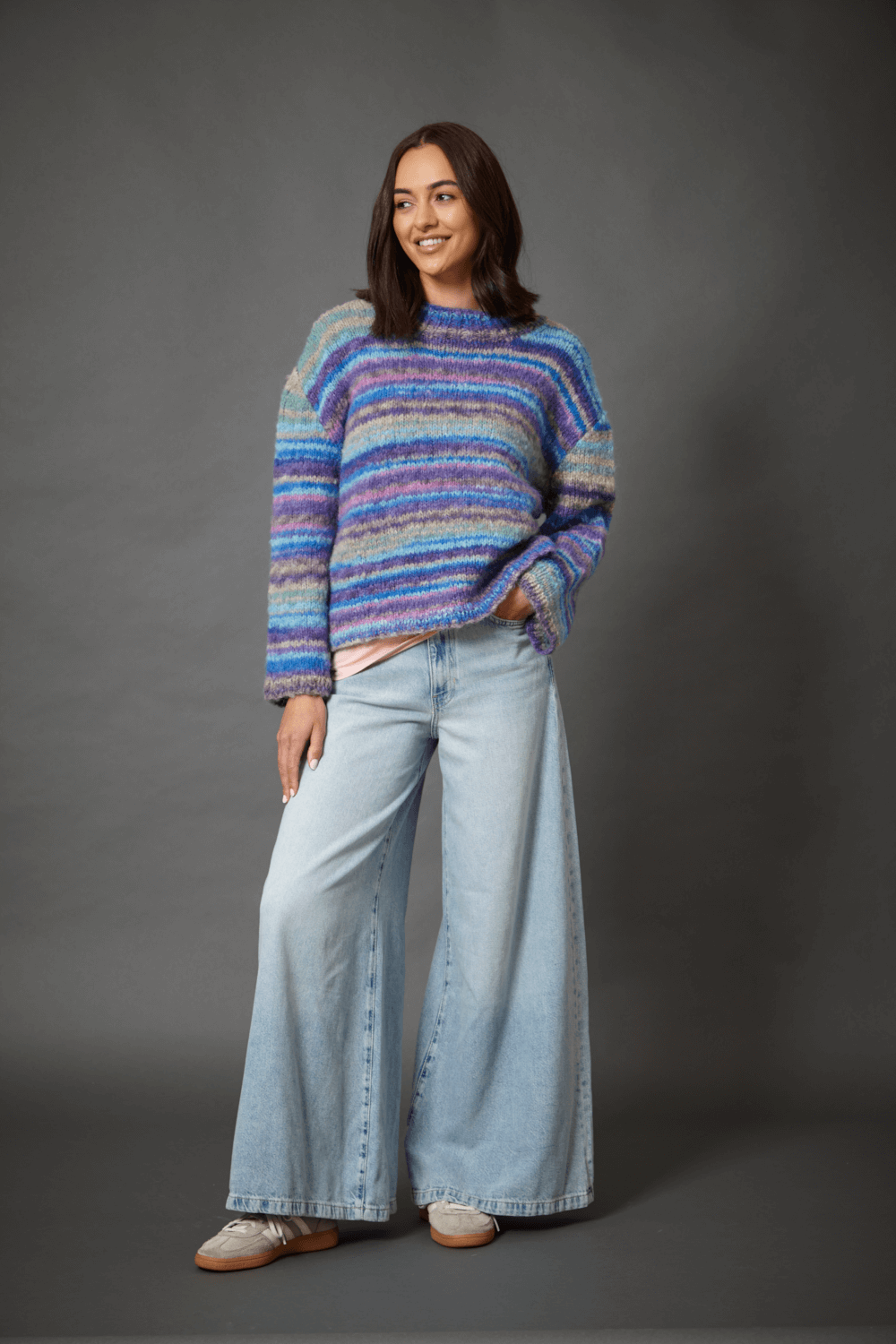 King Cole Flair Chunky Sweater & Cardigan Pattern 6383