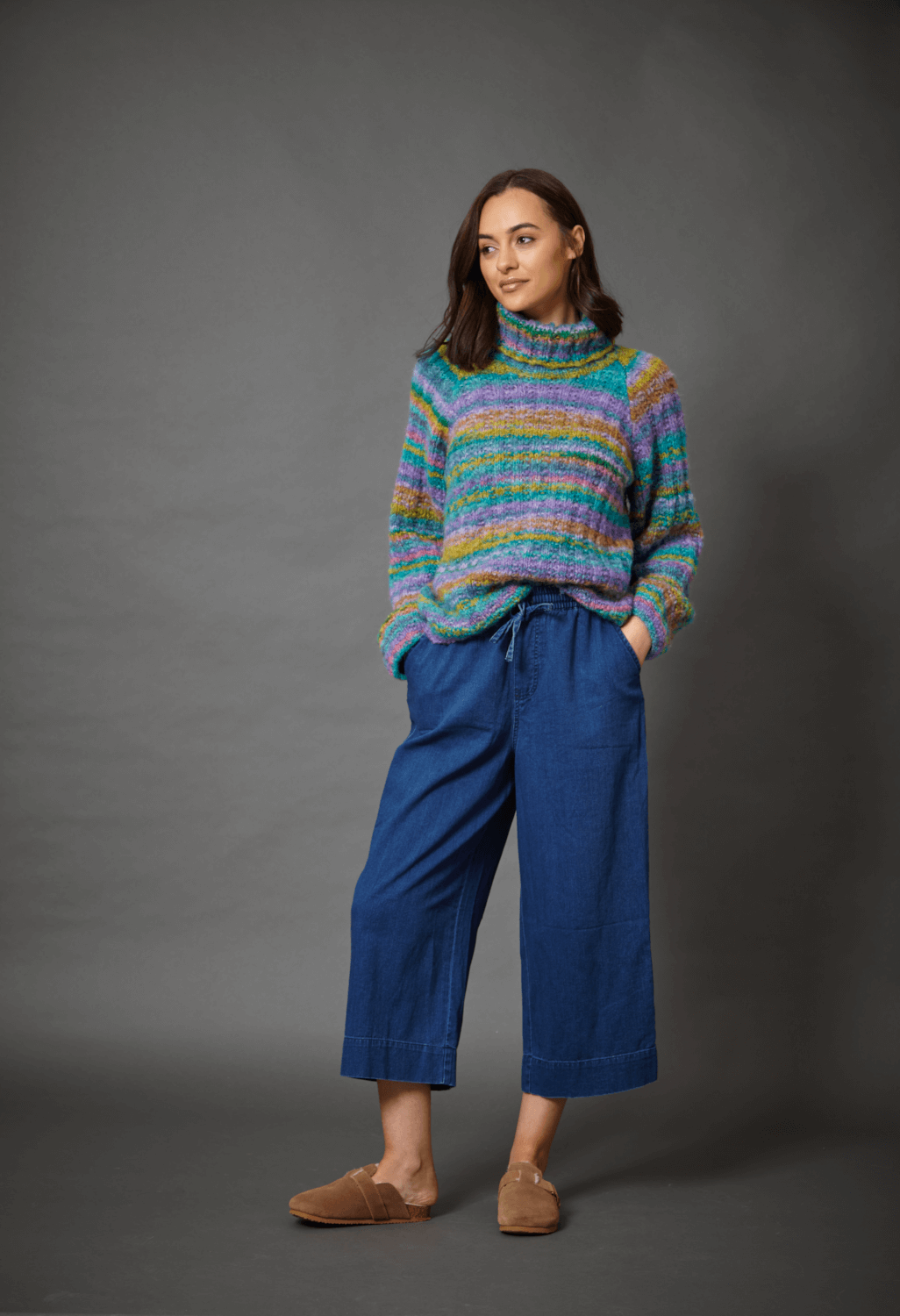 King Cole Flair Chunky Sweater & Cardigan Pattern 6384