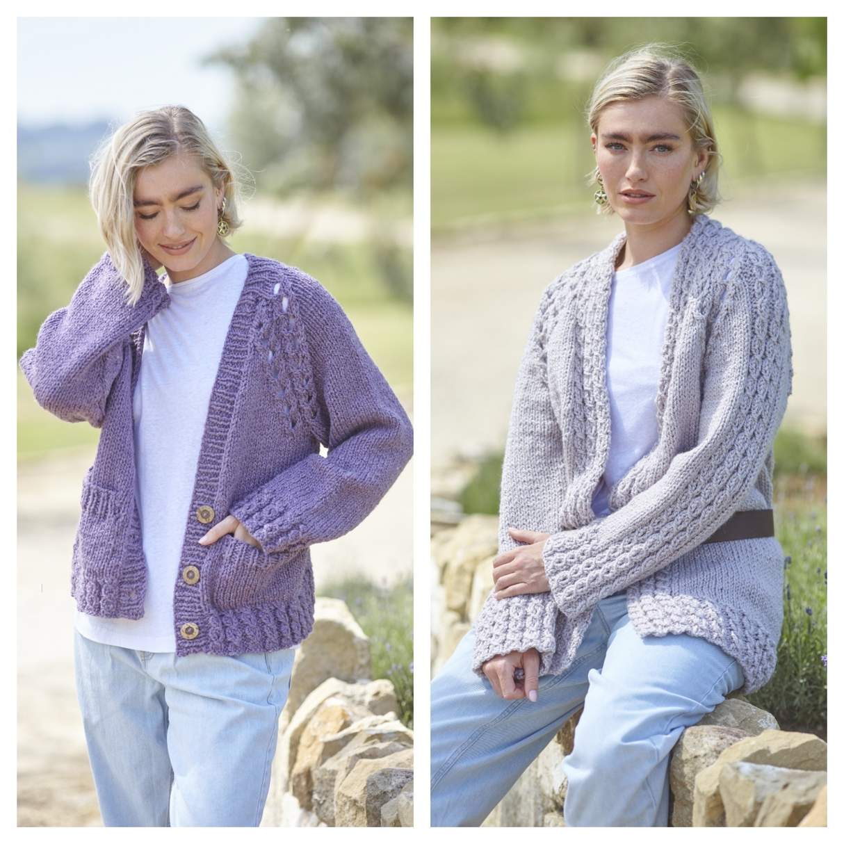 King Cole Dalesway Chunky Cardigans Pattern 6410