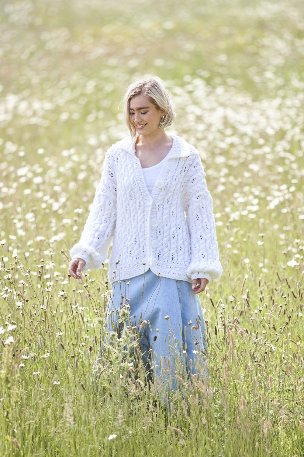 King Cole Dalesway Chunky Sweater and Cardigan Pattern 6411