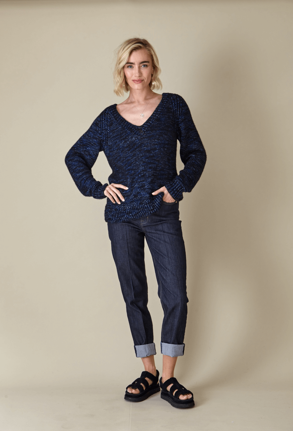 King Cole Firefly Aran Sweaters Pattern 6448